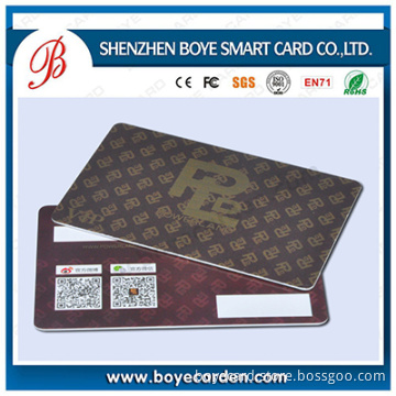 Drawbench Gold PVC Plastic Card